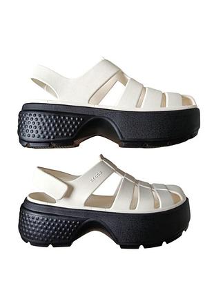 Сандалі жіночі crocs stomp fisherman sandal