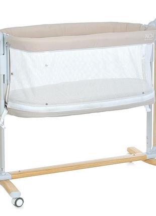 Детская кроватка-манеж noa me 1125-w beige