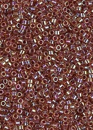 Db-88 бисер miyuki delica beads 11/0 (блестящий розово-коричневый)