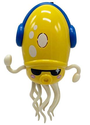 Интерактивная игрушка "танцующий кальмар" jd-8788(yellow)