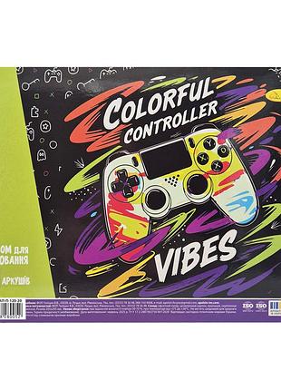 Альбом для рисования colorfull controller ап-0308-11, 20 листов, 100 г/м2