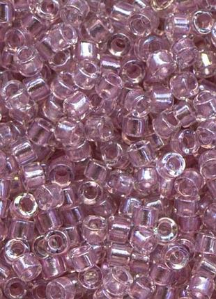 Db-1673 бисер miyuki delica beads 11/0 (нежно розовый с переливом)