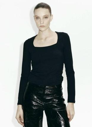 Лонгслив женский h&amp;m 2
