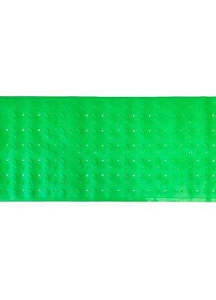 Коврик в ванную комнату на присосках mgz-0901(green) 35х95 см