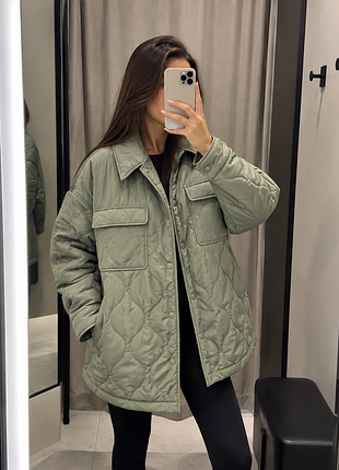 Куртка zara оверсайз