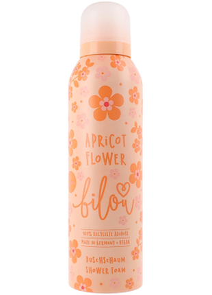 Пінка для душу bilou apricot flower, 200мл, 200 мл