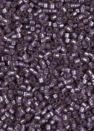 Db-695 бисер miyuki delica beads 11/0 (блестящий темно-сиреневый)