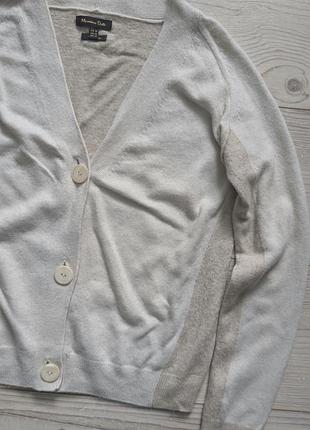 Кардиган із вовною, кашеміром massimo dutti 3