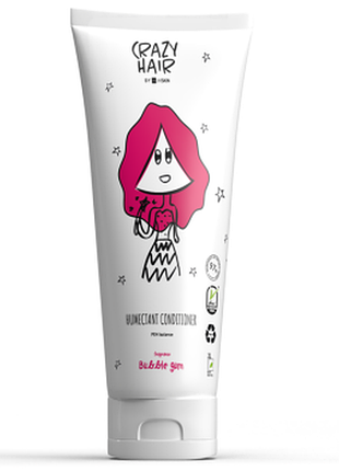 Кондиционер для сухих и тусклых волос увлажняющий hiskin crazy hair с ароматом жевательная резинка, 250мл, 250 мл
