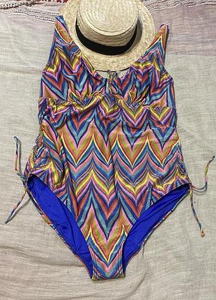 Primadonna swim шикарний яскравий блискучий суцільний купальник (бельгія)