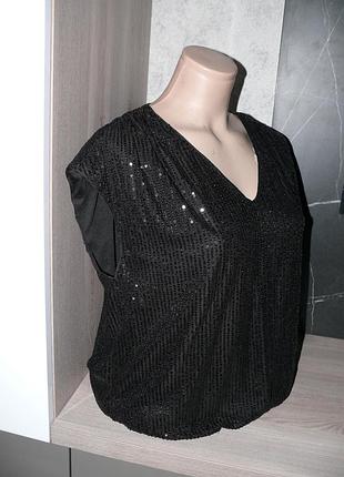 Блузка в пайетках 6