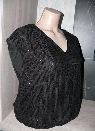 Блузка в пайетках 7
