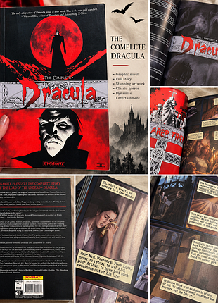 Готичний комікс dracula англ the complete — leah moore & john reppion