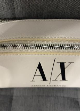 Сумки для жінок armani exchange icon logo shoulder bag білий