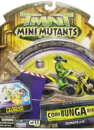Набір міні-фігурка донателло з мотоциклом - mini subway cowabunga bikes donatello, 4kids, playmates