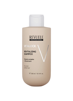 Revuele шампунь для восстановления сухих и ломких волос hair professional vitalock, 300 мл, 300 мл