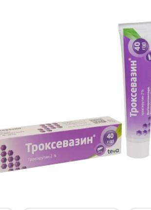 Троксевазин гель 2% туба 100 г, balkanpharma-troyan