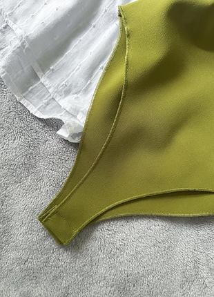 Боди zara без бретелей 3