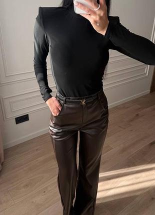 Брюки з еко шкіри 6