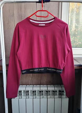 Жіночий топ/лонгслив pink soda sport