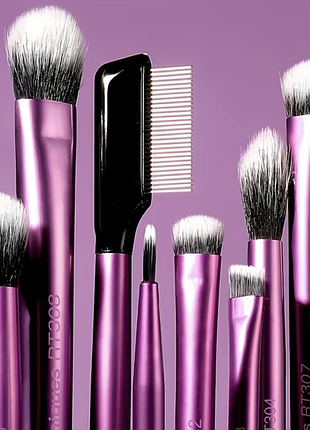 Набор базовых кистей для макияжа глаз real techniques everyday eye essentials