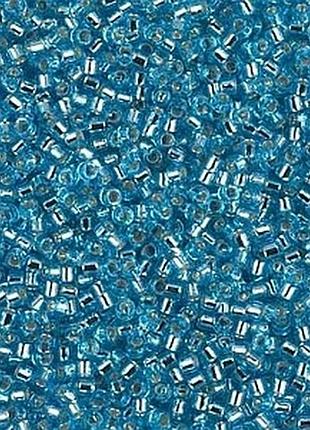 Db-1209 бисер miyuki delica beads 11/0 (блестящий сине-голубой)
