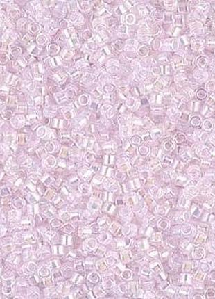 Db-55 бисер miyuki delica beads 11/0 (прокрашенный радужный розовый)