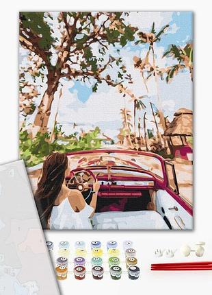 Brushme premium картина за номерами вулицями куби, 40×50 см, 40x50 см