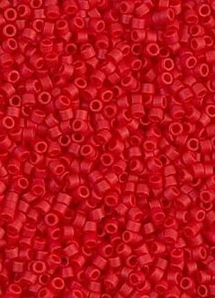 Db-753 бисер miyuki delica beads 11/0 (матовый красный)
