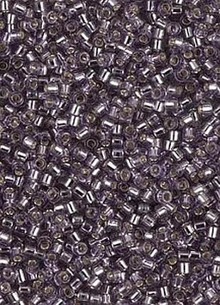 Db-1205 бісер miyuki delica beads 11/0 (блискучий димчасто-бузковий)