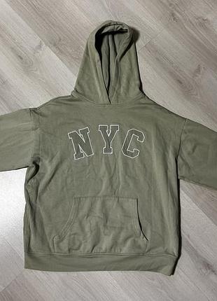 Оверсайз худі new look «nyc» (розмір m)