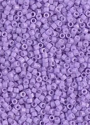 Db-2138 бисер miyuki duracoat delica beads 11/0 (натуральный фиолетовый)