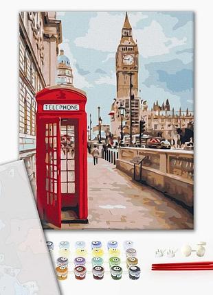 Brushme premium картина по номерам символы лондона, 40×50 см, 40×50 см