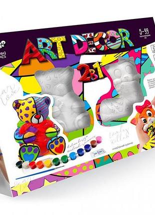 Набор креативного творчества "art decor" artd-02-01u, 2в1
