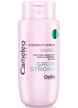 Кондиционер для волос укрепляющий delia cameleo expert grow strong с экстрактом имбиря, 300мл, 300 мл