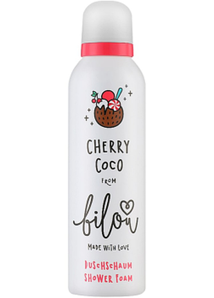 Пінка для душу bilou cherry coco, 200мл, 200 мл