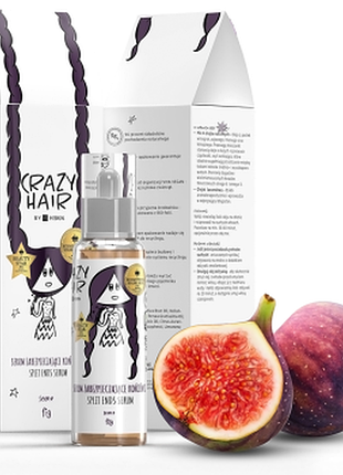 Сироватка для посічених кінчиків hiskin crazy hair з ароматом інжир, 50мл, 50 мл