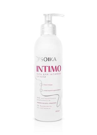 Soika гель для интимной гигиены intimo с молочной кислотой и пребиотиками, 315 мл, 315 мл