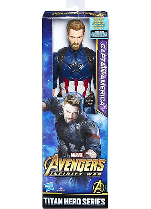 Іграшка капітан америка hasbro, месники: війна незкінченності 30см - thor, titan hero, avengers (e1421)