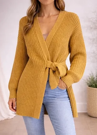 Кардиган запах свободного кроя zara
