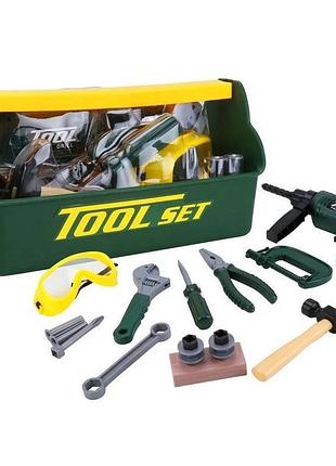 Набір інструментів з шурупокрутом tool set арт. т 115 g