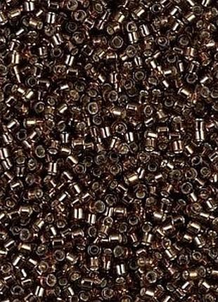 Db-150 бисер miyuki delica beads 11/0 (блестящий коричневый)