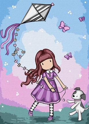 Картина за номерами don’t fly away santoro gorjuss collection