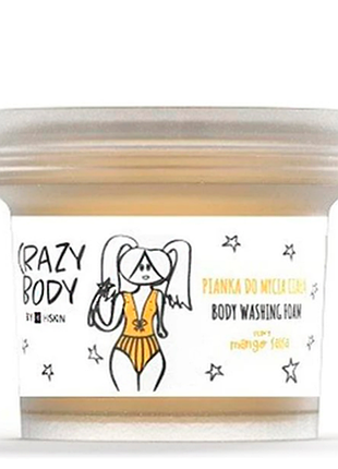 Пена для ванны и душа hiskin crazy body с ароматом манго сальса, 200мл, 200 мл