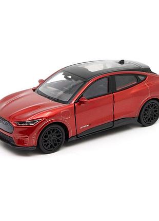 Машинка інерційна ford mustang mach-e gt 2023 technodrive 250387w(red) масштаб 1:43