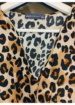 Вискозное миди от marks and spencer 8