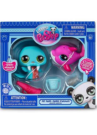 Игровой набор "фантастические трюки" littlest pet shop 00508 аксессуары и 2 фигурки