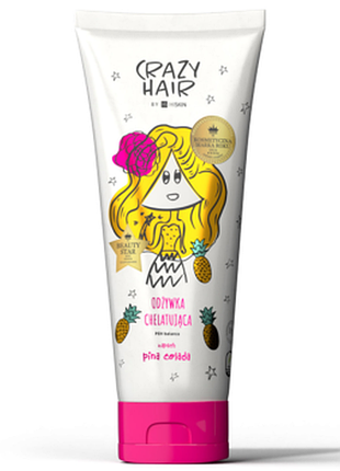 Кондиционер для волос hiskin crazy hair helacting с ароматом пина колада, 250мл, 250 мл