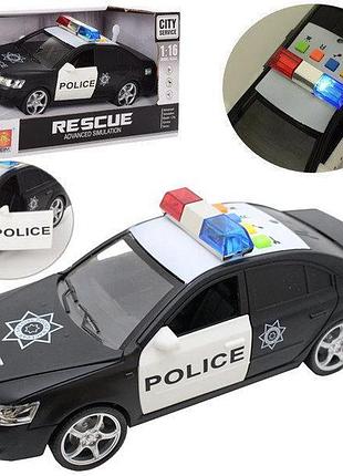 Машина "поліція" (police) інерційна, звукова арт. wy 560 b