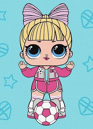 Картина по номерам l.o.l surprise! game on. suite princess